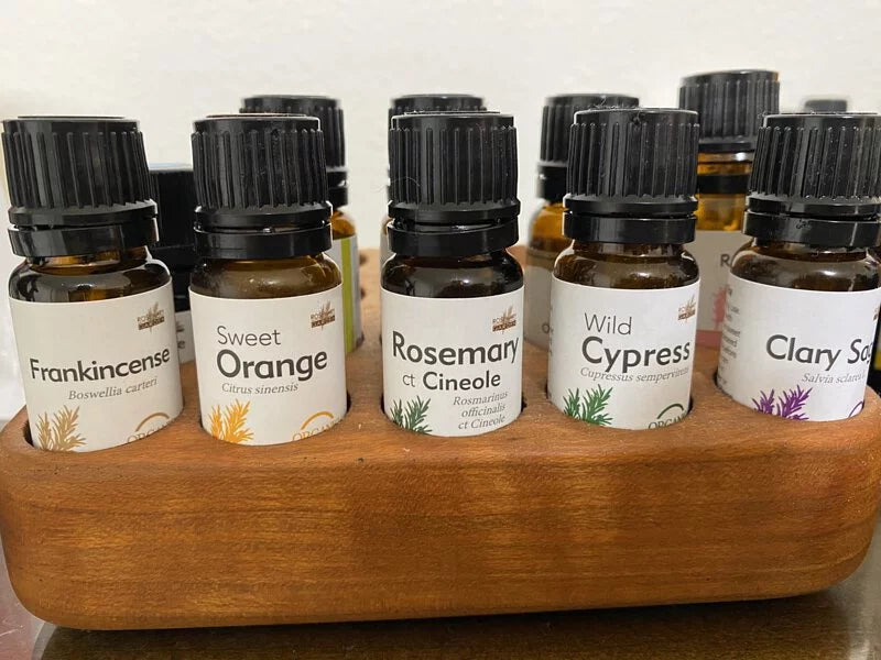6 Organic Wellness Germ Buster essential oil set:  10mlx6 Rosemary Garden