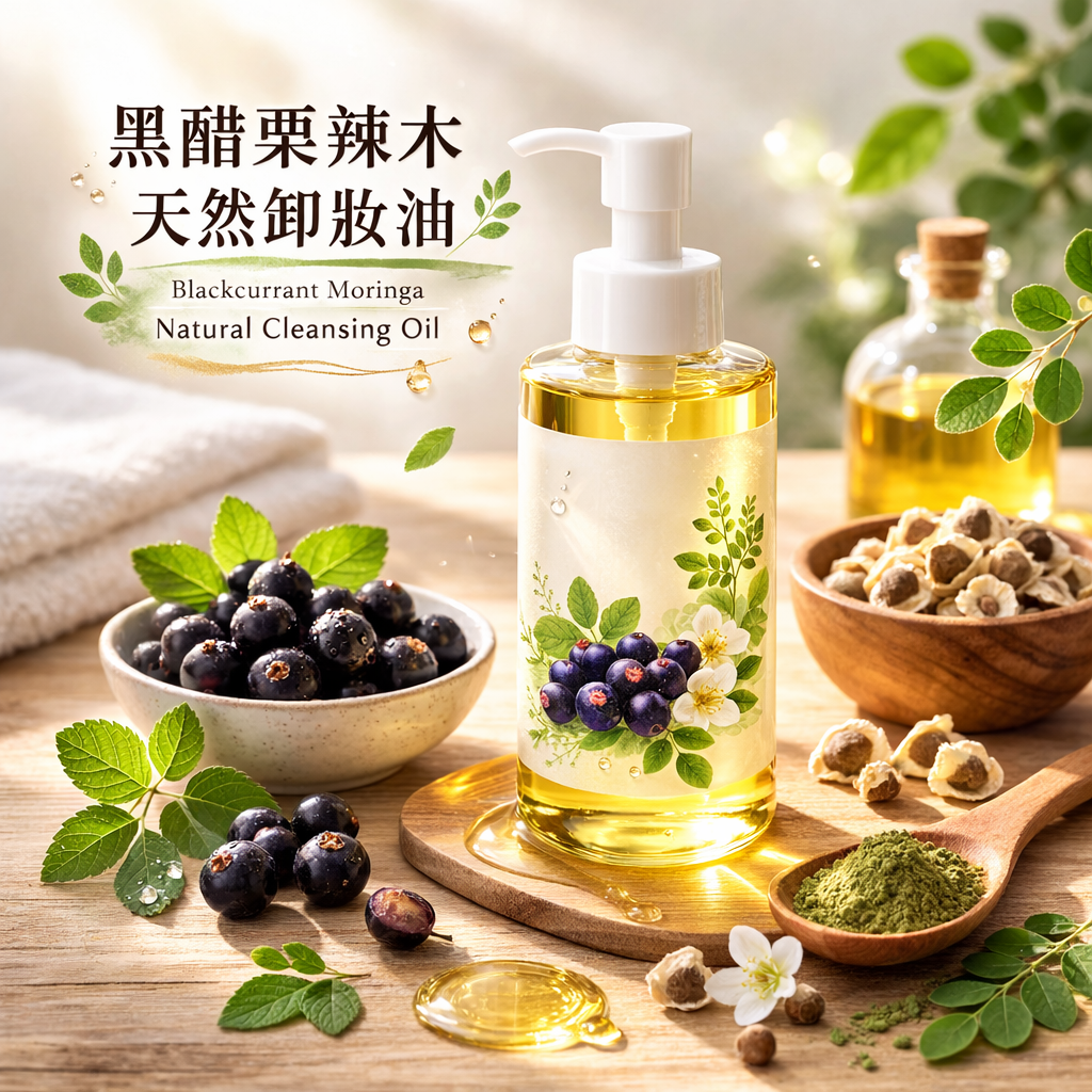 黑醋栗辣木護膚缷妝油4oz