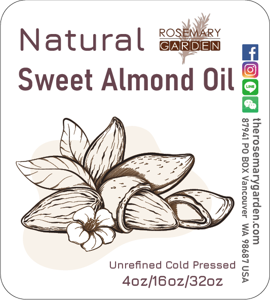 Unrefine Sweet Almond Oil