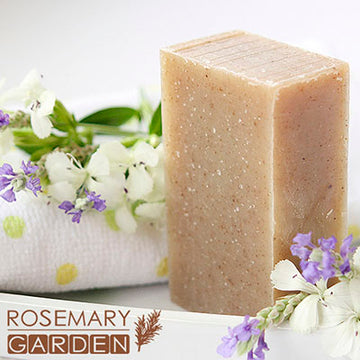 Organic Comfrey Lavender Soap,美國迷迭香花園有機康復草薰衣草手工皂