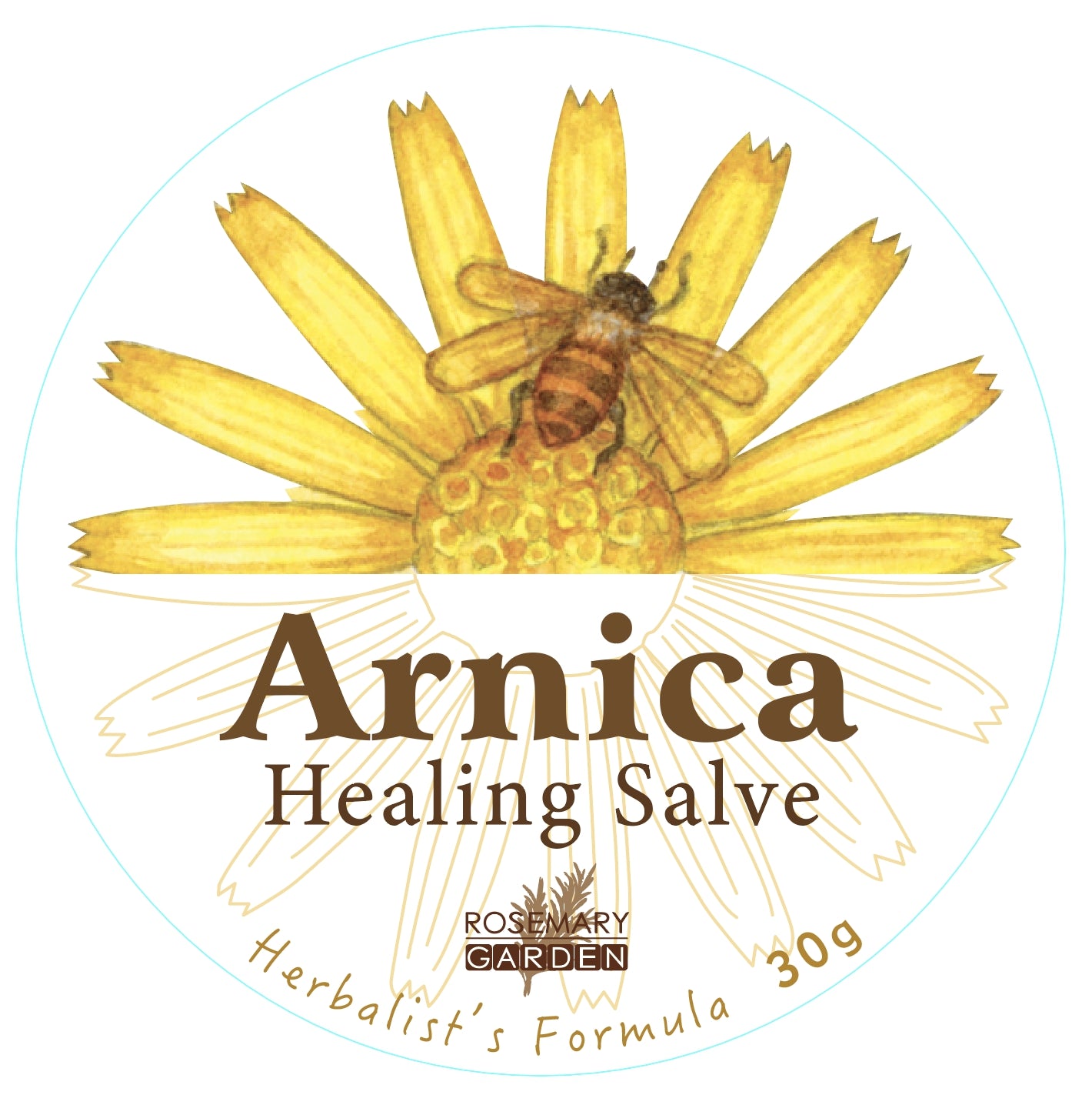 Rosemary Garden Arnica Healing Salve, Relief Balm,30g